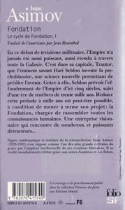 Fondation - Le cycle de Fondation, I