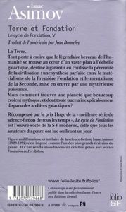 Terre et Fondation: Le Cycle de Fondation, V
