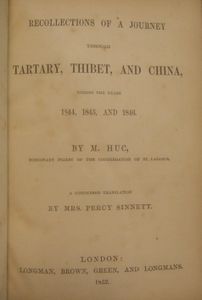 Huc's Journey / A Lady's Voyage Round the World
