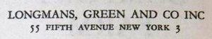 Longmans, Green and Co Inc