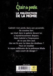 Chair de Poule (#01): La Malédiction de la momie