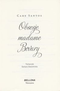 Obsesje Madame Bovary