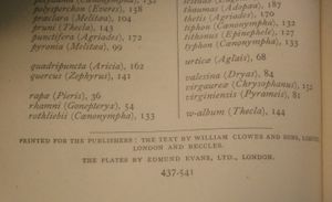The Butterflies of the British Isles