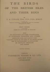 The Birds of the British Isles and their Eggs - First Series