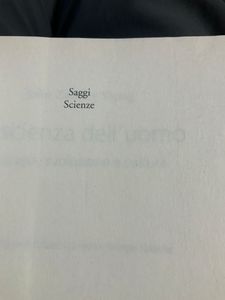 La scienza dell'uomo. Biologia, evoluzione e cultura