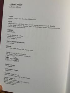Il grande viaggio nel vino italiano
