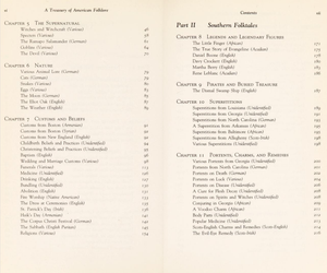 A Treasury of American Folklore: Our Legends, Customs, and Beliefs