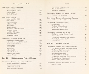 A Treasury of American Folklore: Our Legends, Customs, and Beliefs