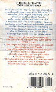 Treating Type A Behavior and Your Heart