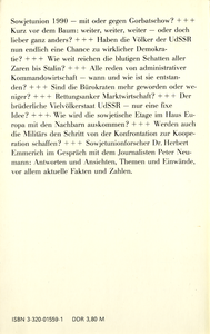 Perestroika. Hoffnung worauf?