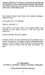 The Complete Richard Allen Volume One