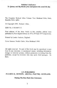 The Complete Richard Allen Volume Two