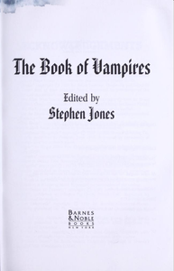 Book of Vampires