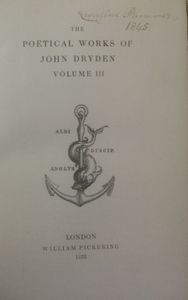 The Poetical Works of John Dryden - Volume III