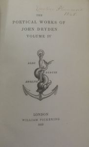 The Poetical Works of John Dryden - Volume IV