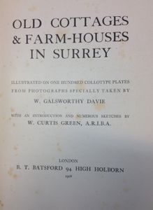 Old Cottages and Farmhouses in Surrey