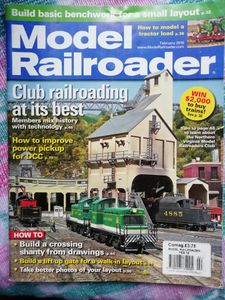 Model Railroader February 2016