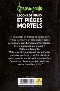 Chair de Poule (#19): Leçons de piano et pièges mortels
