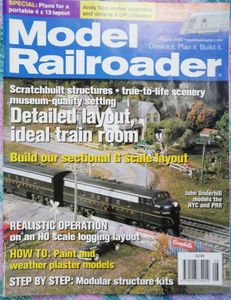 Model Railroader August 2005