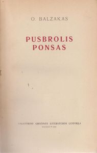 Pusbrolis Ponsas
