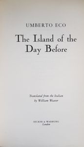 The Island of the Day Before