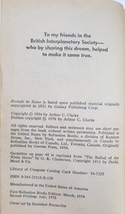 Prelude to Space