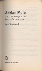 Adrian Mole and the Weapons of Mass Destruction