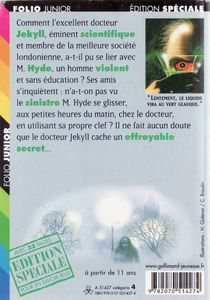 L’Étrange Cas du Dr Jekyll et de M. Hyde