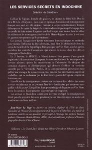 Les services secrets en Indochine