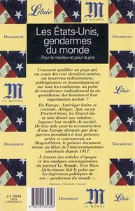 Les États-Unis, gendarmes du monde