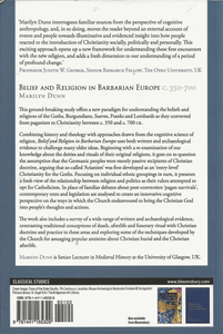 Belief and Religion in Barbarian Europe c. 350 - 700