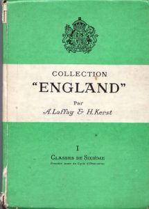 Collection "England": Classes de sixième