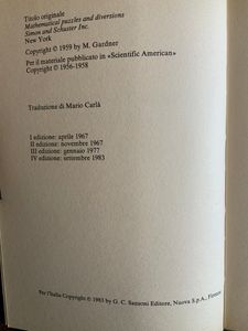 Enigmi e giochi matematici - Volume 1°