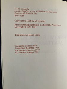 Enigmi e giochi matematici - Volume 3°