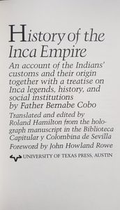 History of the Inca Empire