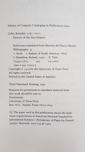 History of the Inca Empire