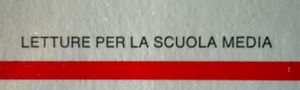 Letture per la Scuola Media