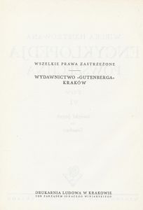 Encyklopedja Powszechna Wydawnictwa Gutenberga (Tom 6: Grecki Język do Izasław)