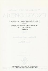 Encyklopedja Powszechna Wydawnictwa Gutenberga (Tom 8: Kolejowe Sądy Rozjemcze do Laud William)