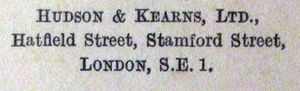 Hudson & Kearns, Ltd.