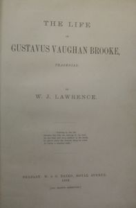 The Life of Gustavus Vaughan Brooke, Tragedian