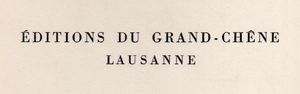 Editions du Grand-Chêne