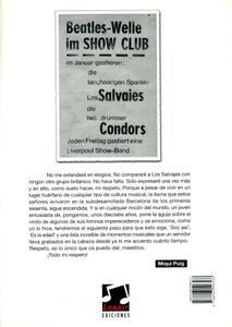 Los Salvajes Y Yo. Nuestra Salvaje Historia