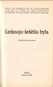Ledinės Rankos/Lieknojo Šešėlio Byla