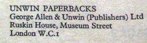 Unwin Paperbacks