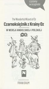 The Wonderful Wizard of Oz = Czarnoksiężnik z Krainy Oz