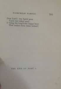 The History of the Fairchild Family; or, the Child's Manual; Being a Collection of Stories Calculated to Show the Importance and Effects of a Religious Education - Part I