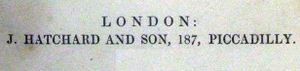 J. Hatchard and Son
