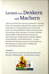 Der beste Rat, den ich je bekam