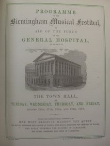 The Birmingham Musical Festival 1879